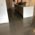 how to seal a polished concrete floor